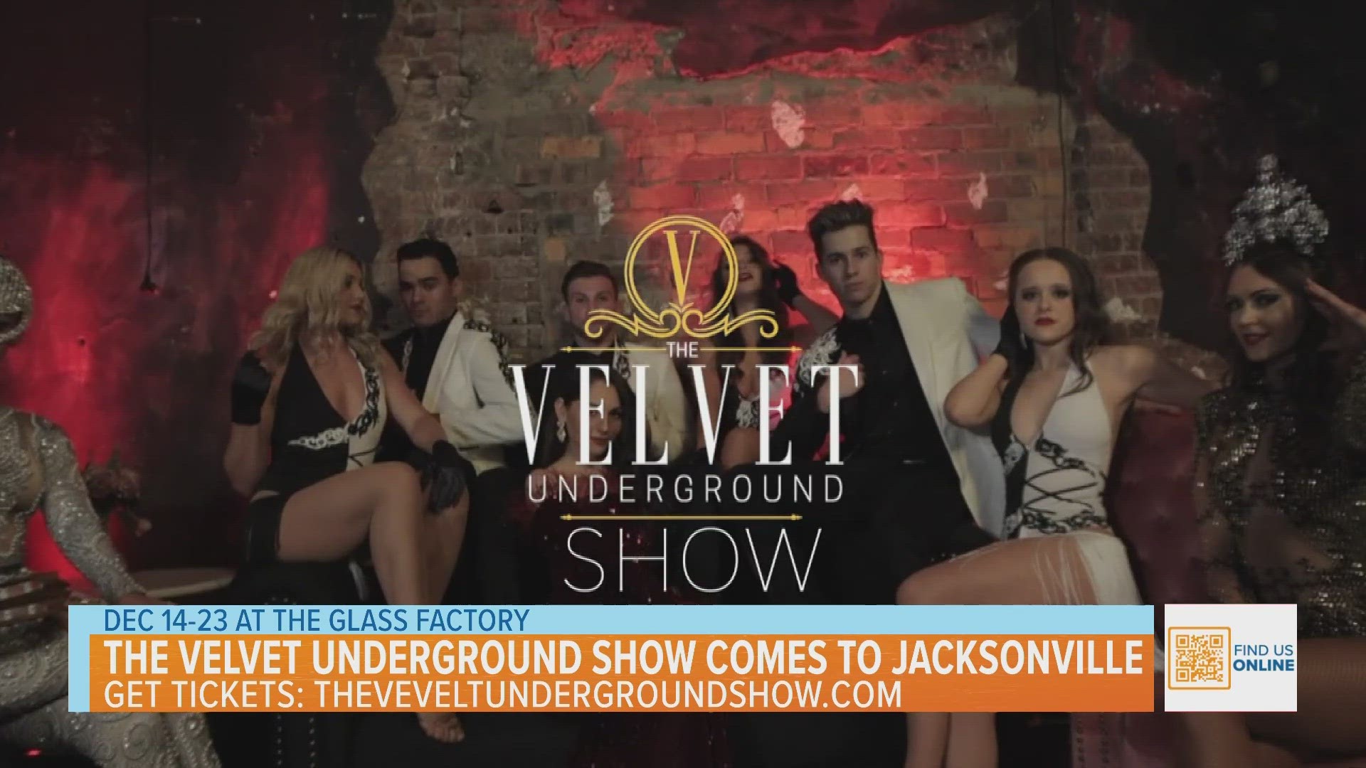 For tickets, go to Theveveltundergroundshow.com