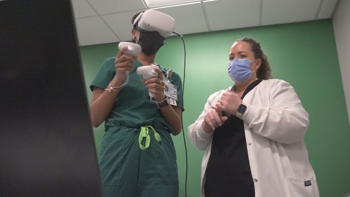 Virtual reality used to teach future nurses | firstcoastnews.com - Vimarsana News