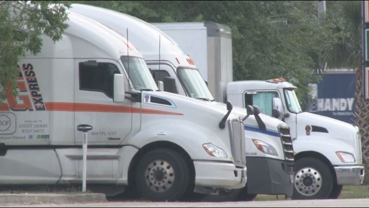 Truck driver shares frustration, joy of job as supply chain issues continue