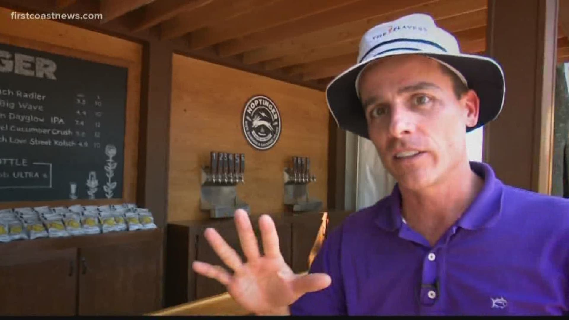 For the first time ever, you have craft beer options at THE PLAYERS Championship. It's located near the 16th green.