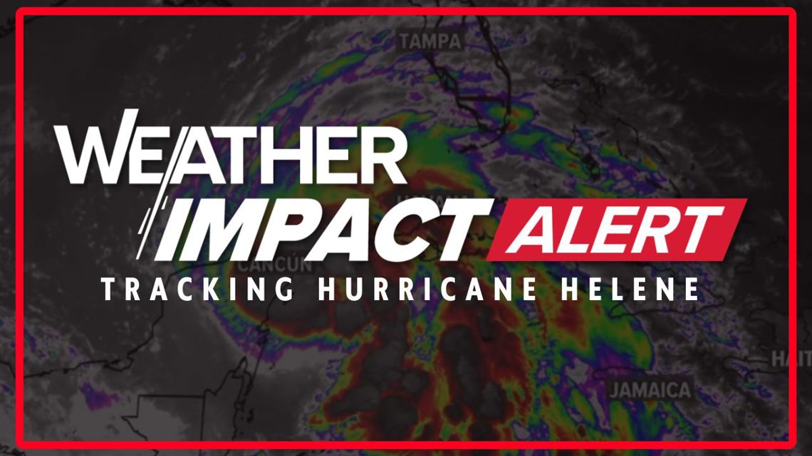 Live 2 a.m. Extended Forecast Tracking Helene as it makes landfall in