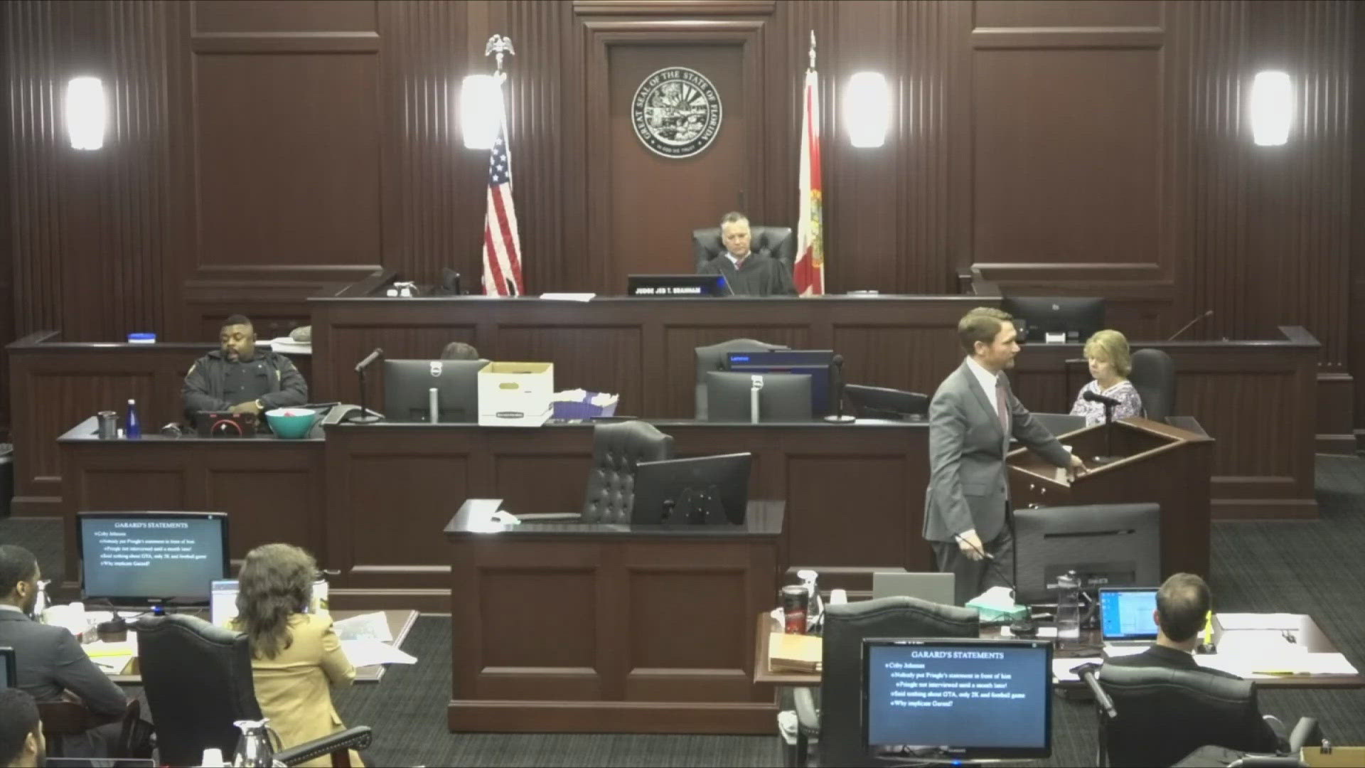 The double-jury murder trial for Marcel Johnson and Kentrevious Garard is coming to an end as all closing arguments conclude, deliberations begin Wednesday evening