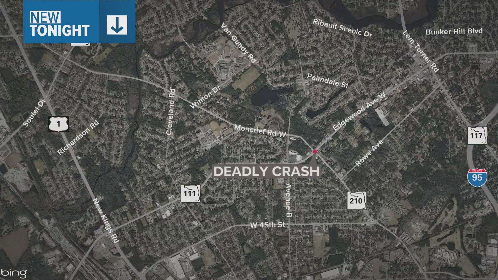 The crash occurred at approximately 2:30 a.m. in the 2100 block of Edgewood Avenue near Cassat Avenue, police said.