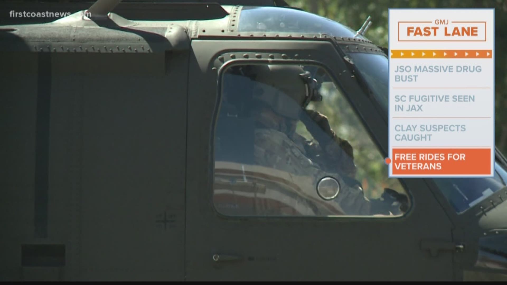 Veterans can get free rides starting today via a ridesharing app.