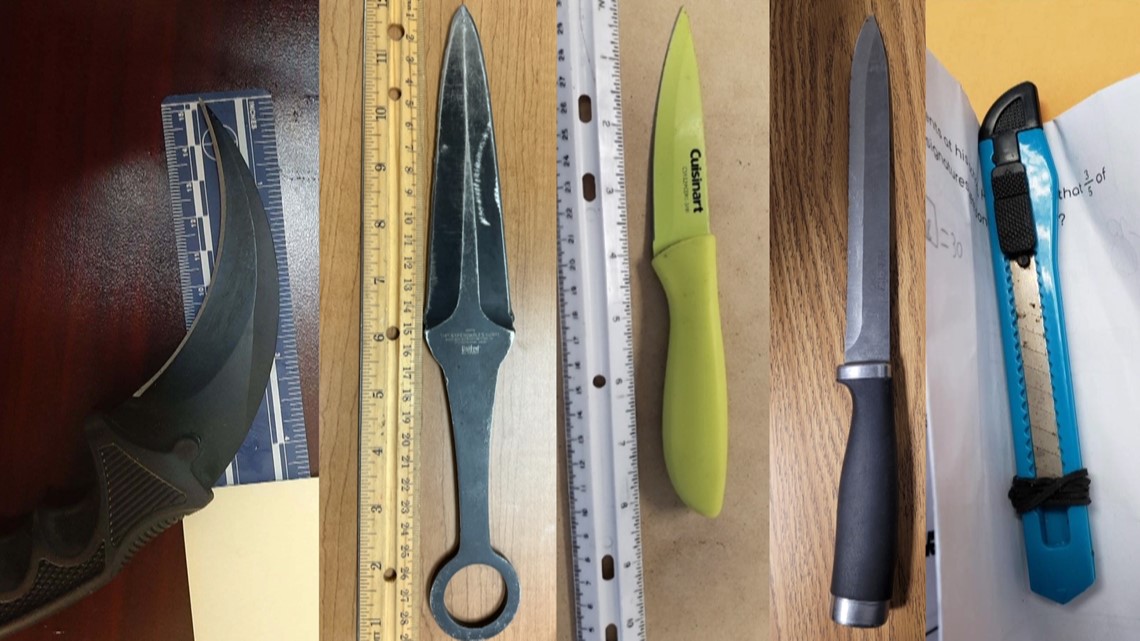 More knives seized on Clay Co. School campuses this school year