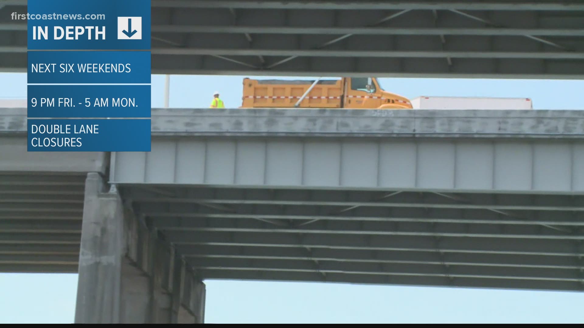 Permanent repairs to a damaged finger joint on the Buckman Bridge's I-295 southbound lanes will begin in less than a week, FDOT says.