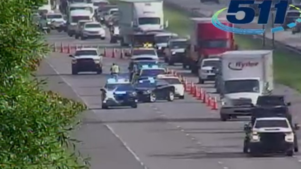Interstate 95 southbound lane blocked in St. Johns County - Vimarsana News