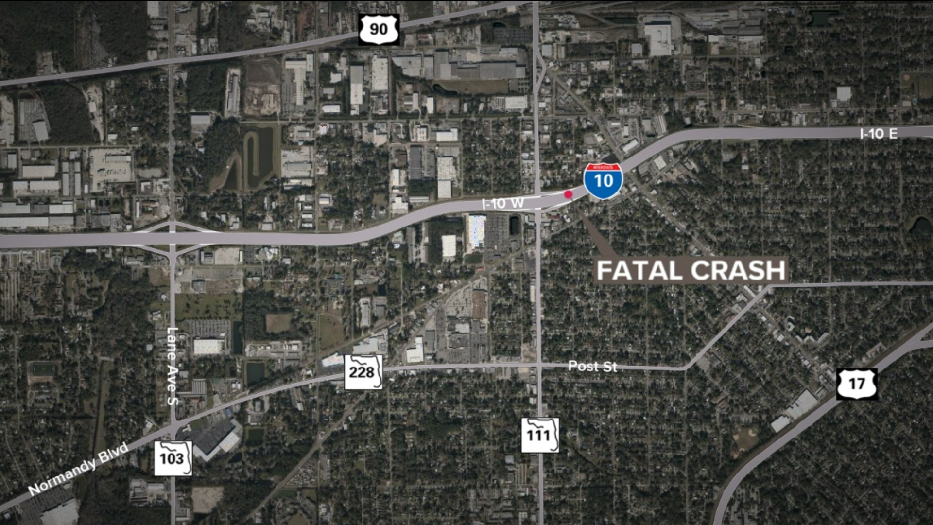 26-year-old motorcyclist killed on I-10 west near Cassat Avenue ...