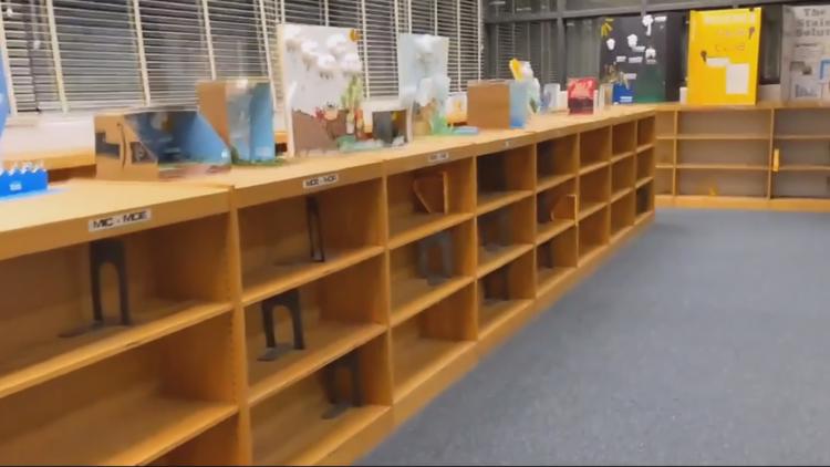 Yes, this Duval public school removed all books from its library to conform to new Florida law that threatens teachers with third-degree felony