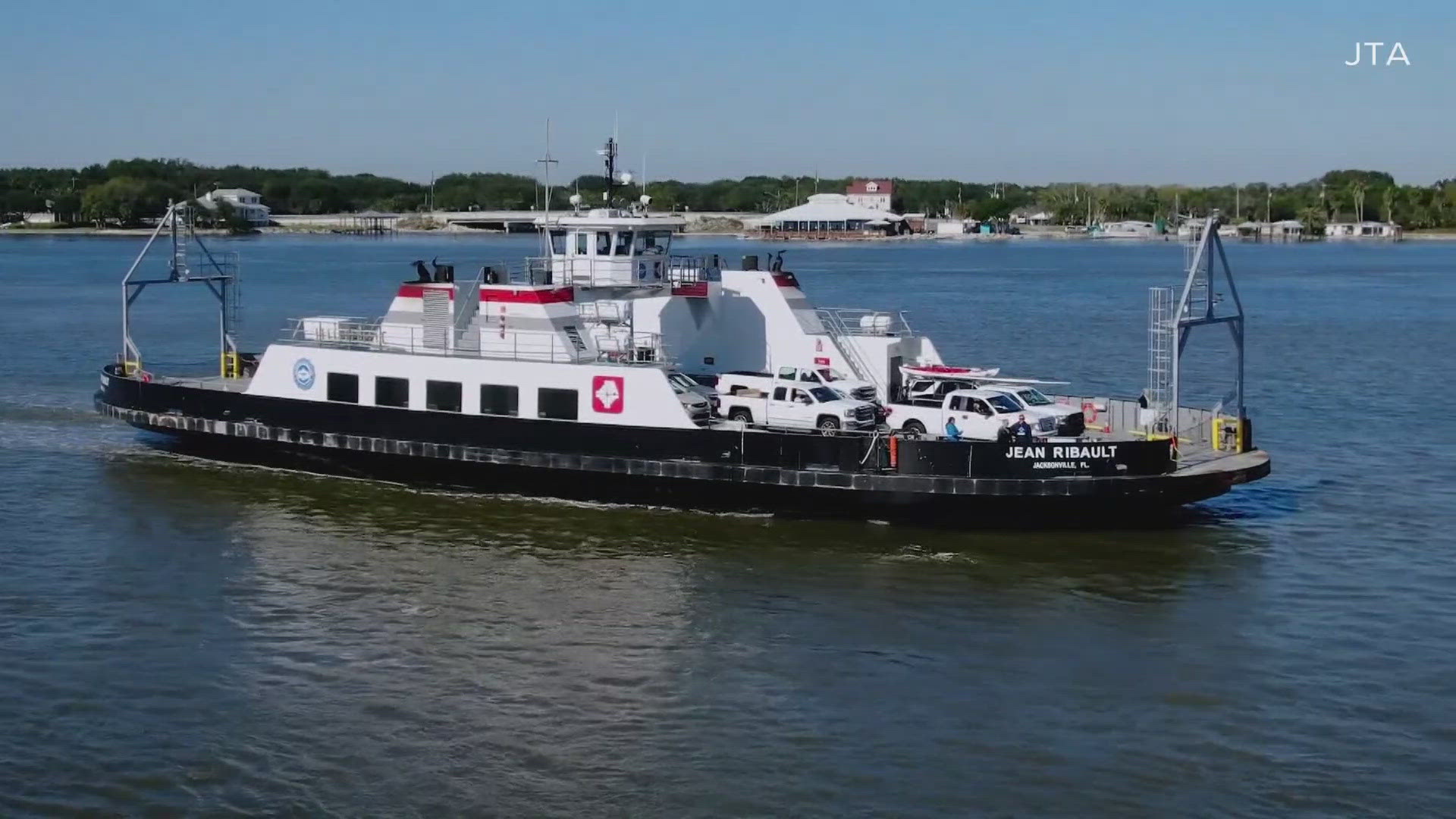 The ferry was closed after an incident on May 4, where the vessel collided with the boarding ramp while leaving Mayport Landing.