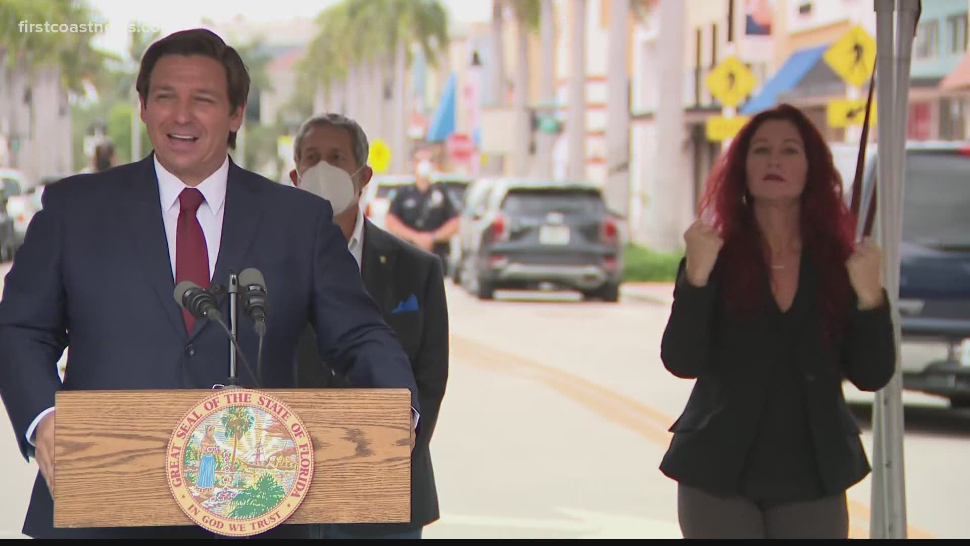 DeSantis said that he will be in Jacksonville to make the announcement, though did not provide a time.