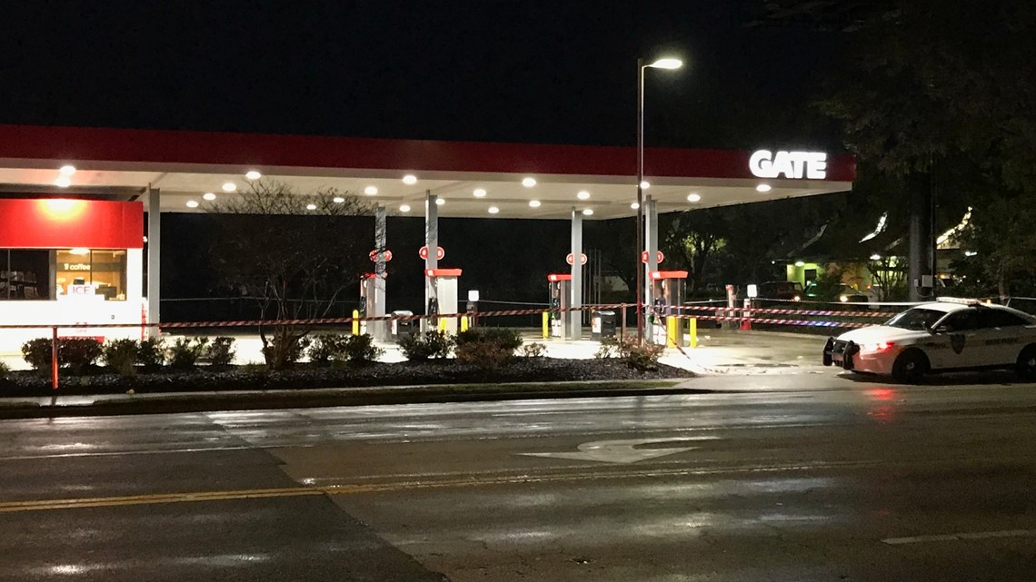 Gate gas station clerk hospitalized after being shot in armed robbery