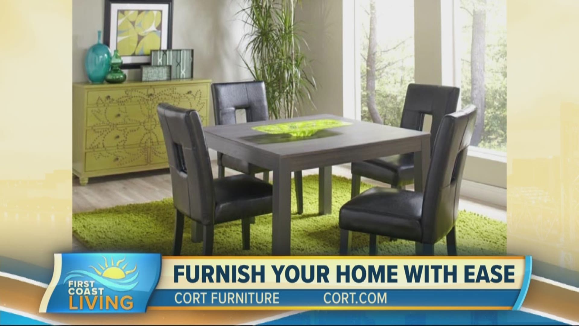 Don't stress about furnishing your next apartment at The Luxor Club, because Cort Furniture has everything you need.