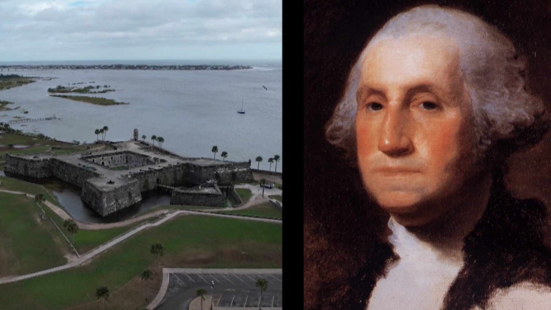 A local historian uncovered that the first president referenced St. Augustine as a military target or concern during the Revolutionary War.