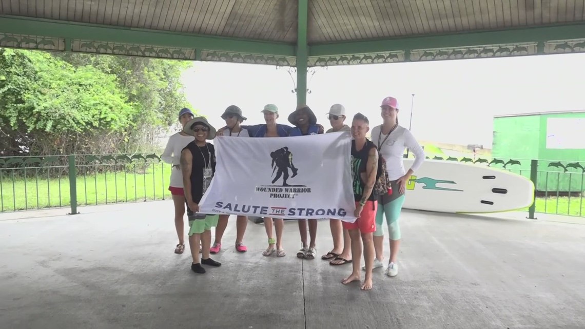Wounded Warrior Project paddleboarding activity for veterans - Vimarsana News