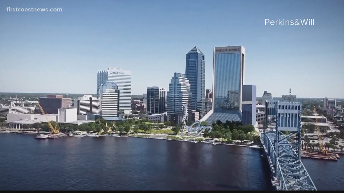 How much does Riverfront Plaza's new design cost?