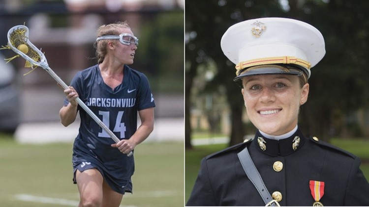 JU women's lacrosse senior using lessons learned on the field in pursuit to become Marine Corps pilot