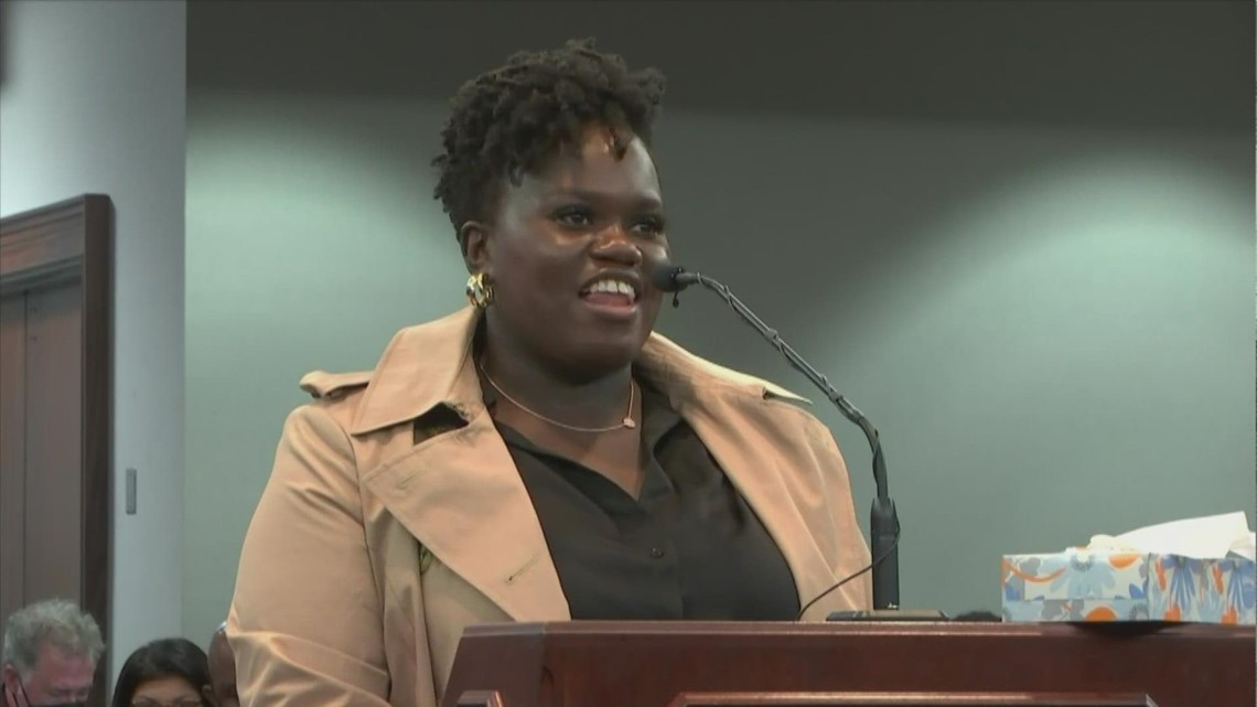 Ahmaud Arbery's sister gives emotional statement to court before