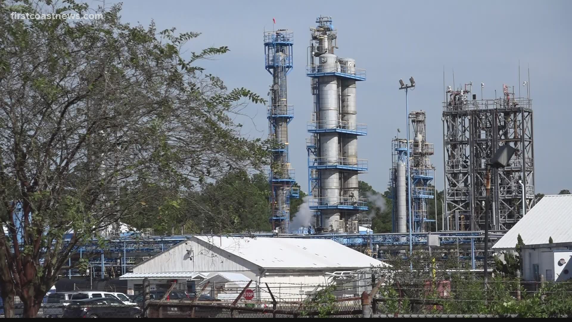 Last month First Coast News told you first about the city's investigation into the 'chemical-like' odor they believe could be coming from a fragrance plant.