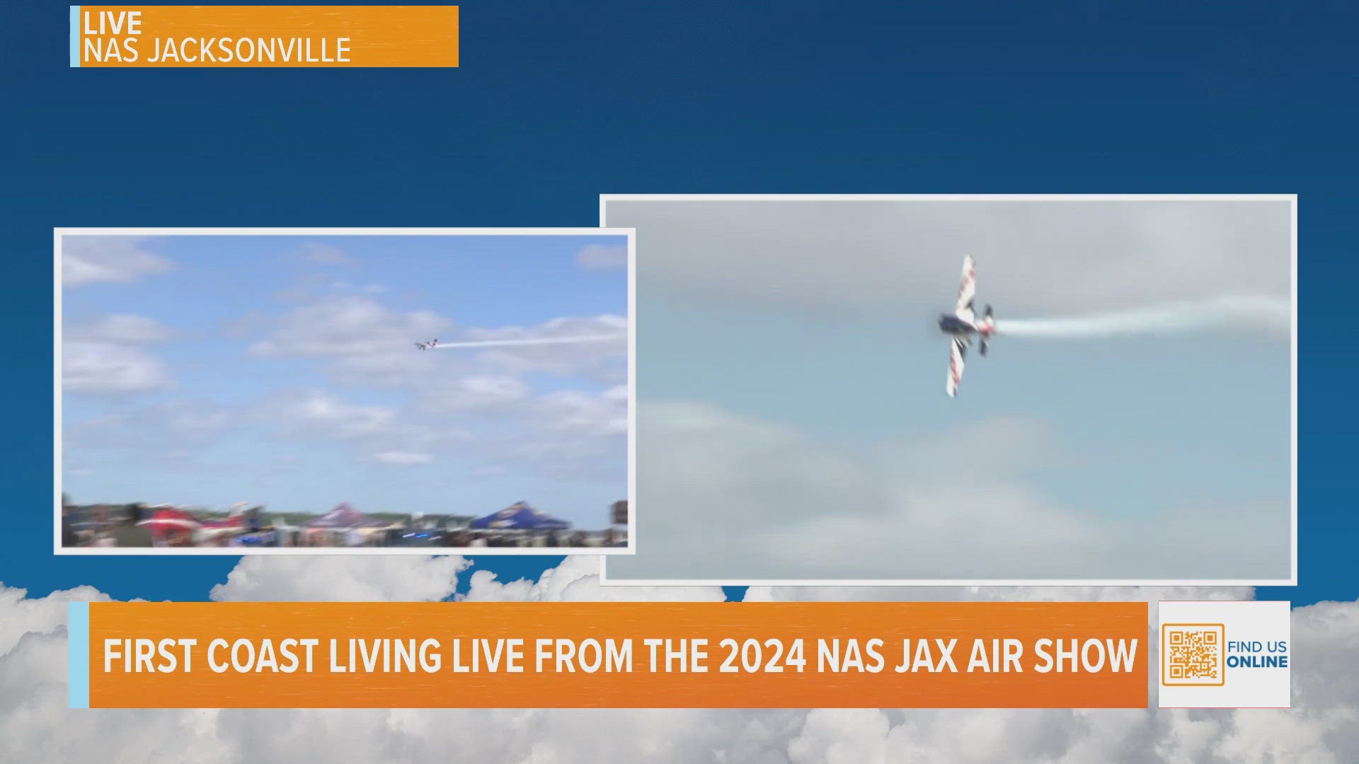 Check out Aaron's practice flight during First Coast Living!