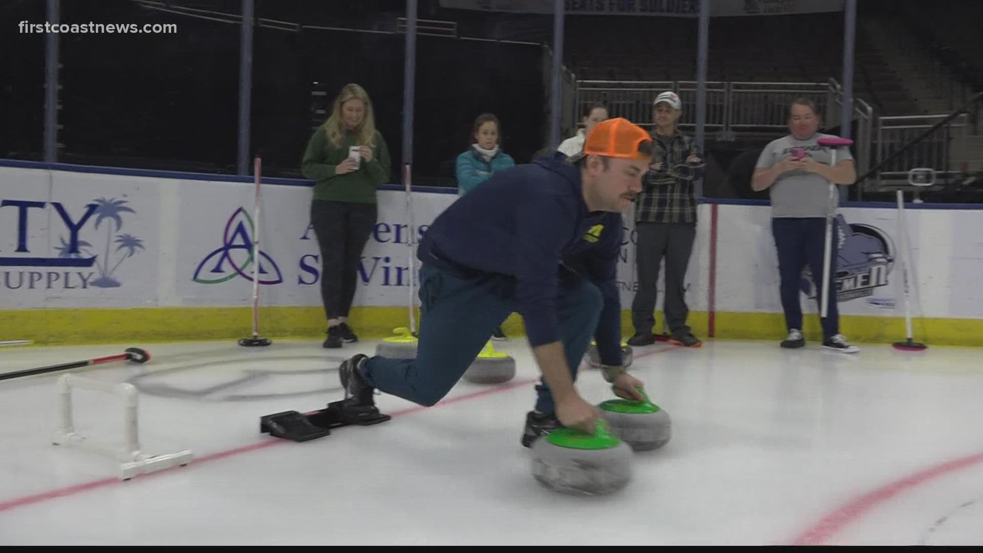 It was one of the most talked about sports during the Winter Olympics, and you have the chance to learn it for yourself right here in Jacksonville.
