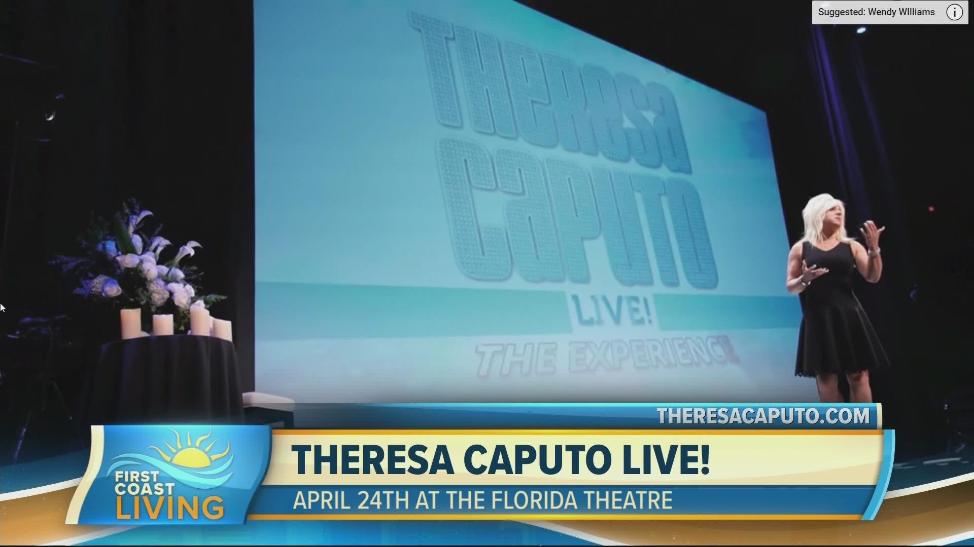 Theresa Caputo captivated audiences during her 14 seasons of The Long Island Medium on TLC and now, she's bringing her live show to the Florida Theatre!