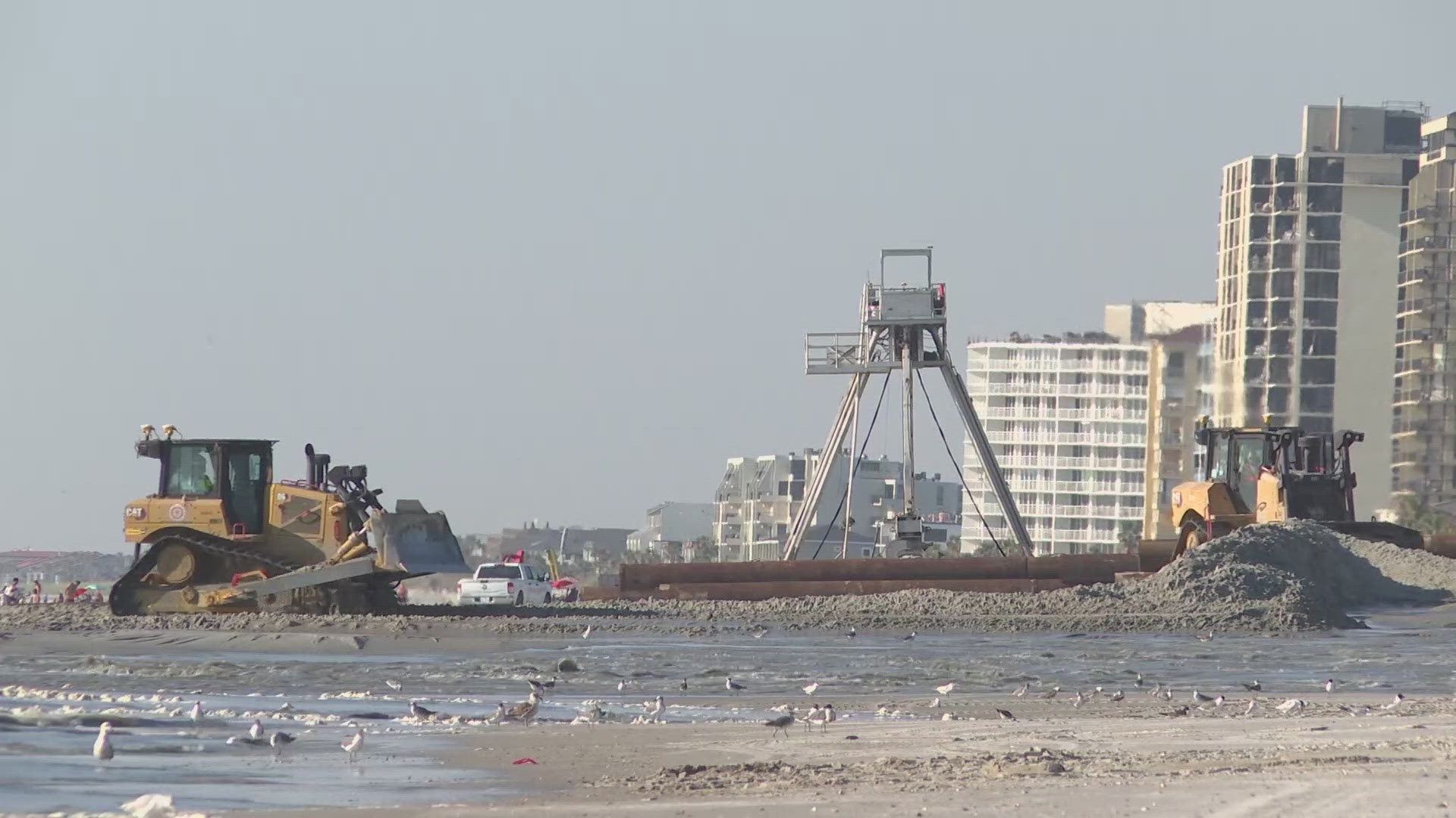 Once the project is completed, the beach will be broader and wider, something officials say will increase protection during hurricane season and help the ecosystem.