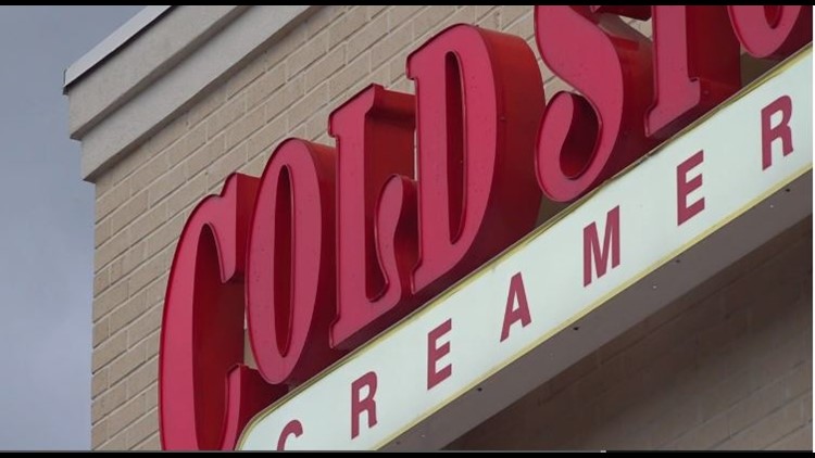 Jacksonville woman says she was kicked out of Cold Stone Creamery because of service dog