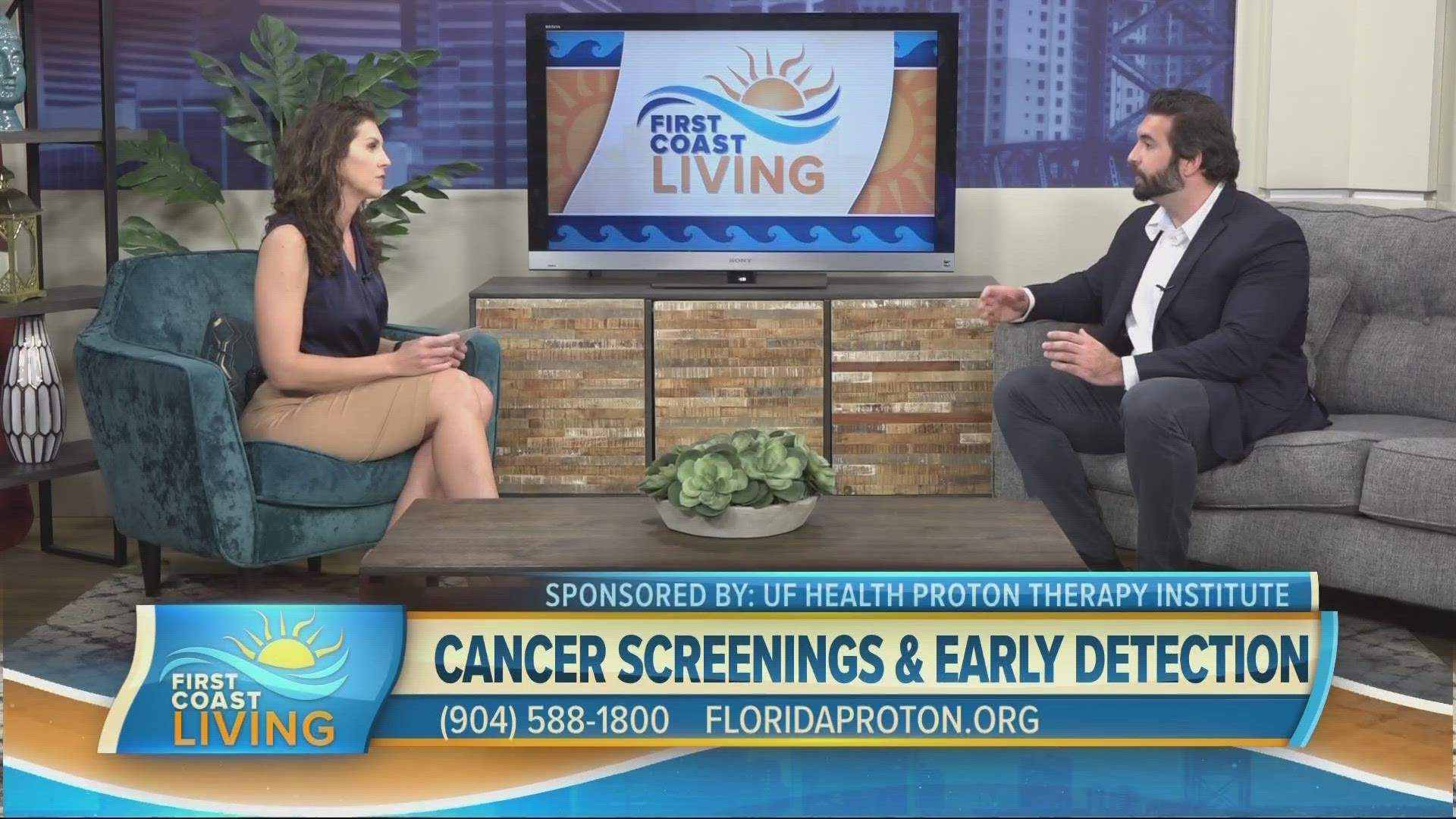 Radiation Oncologist at UF Health Proton Therapy Institute, Dr. Eric Brooks shares important information on lung and breast cancer screenings.