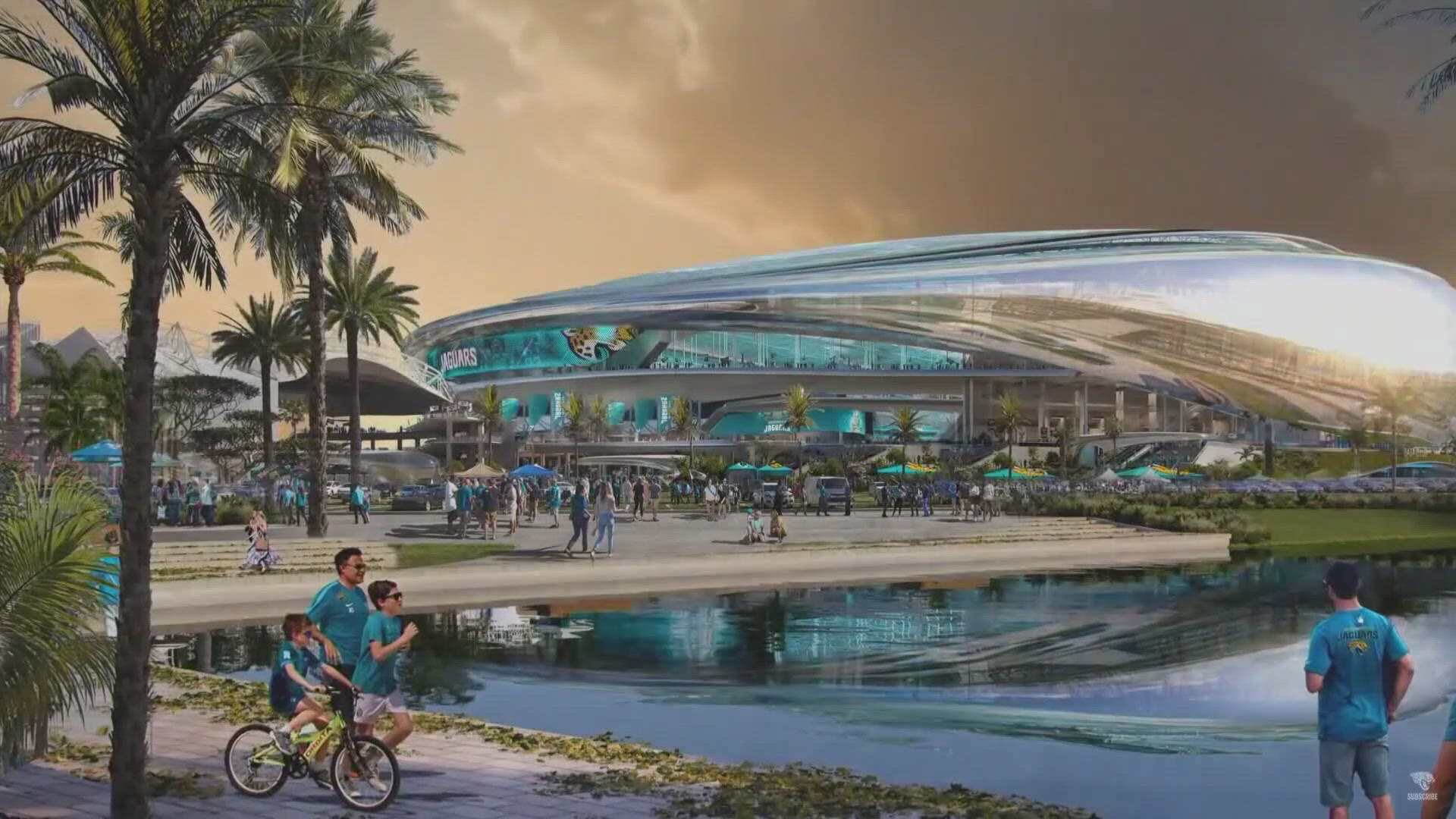 The project cost is estimated at $1.4 billion which will be split between the City of Jacksonville and the Jaguars.