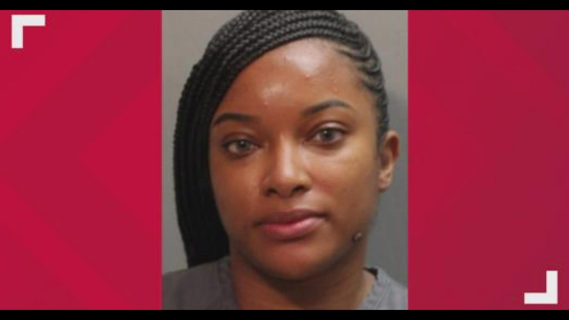 The nurse assaulted her manager after asking him to "stop talking to her," police said.