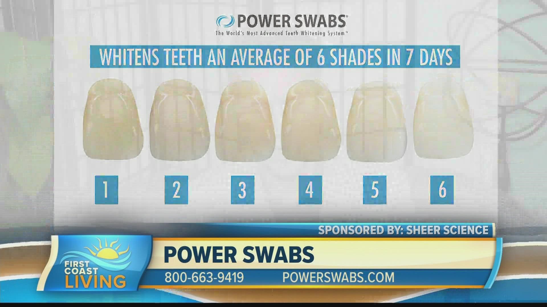 Whiten teeth in minutes with Power Swabs (FCL Mar. 4, 2022