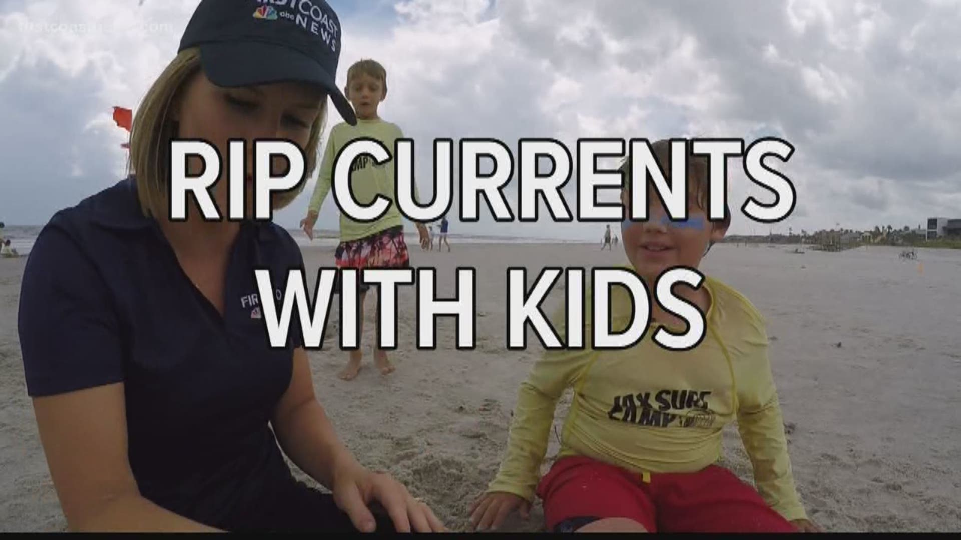 FCN Meteorologist Lauren Rautenkranz sits down with the kid surfers of the First Coast to get tips on how to survive a rip current.