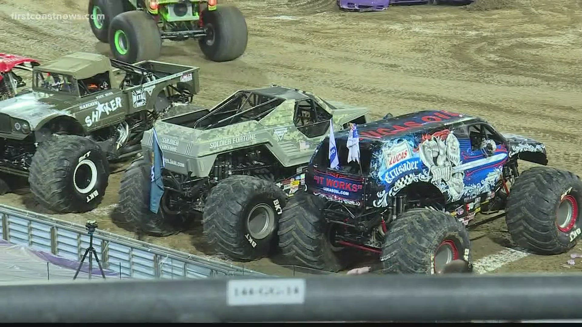FCN's Nick Perreault has the latest on Saturday's event that brought the rough and tumble of monster trucks to EverBank Field.
