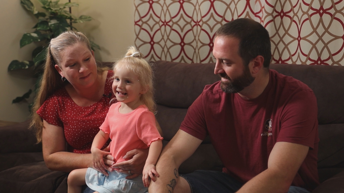 ‘She’s been a fighter’: St. Augustine family seeks community support before daughter's heart surgery