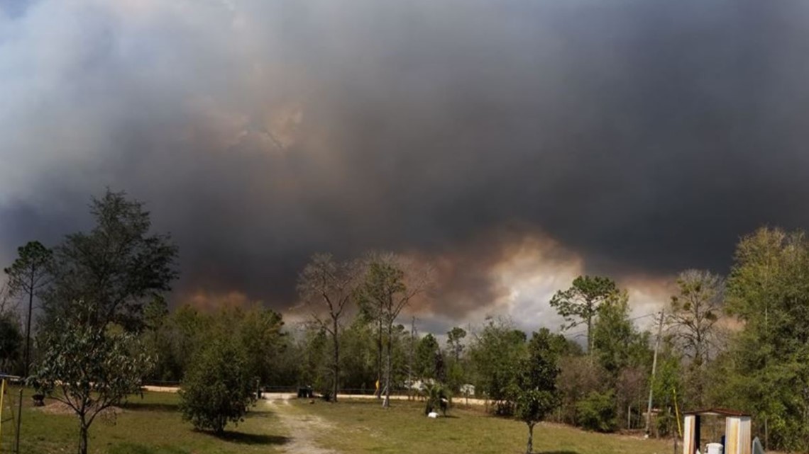 Why is there so much smoke in Jacksonville?