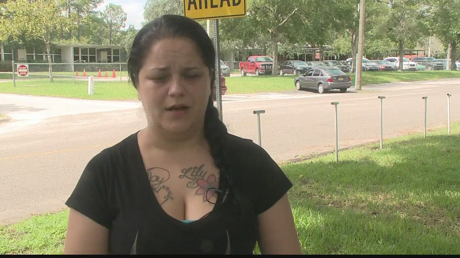 A local mother is doing her part to a school zone safer.