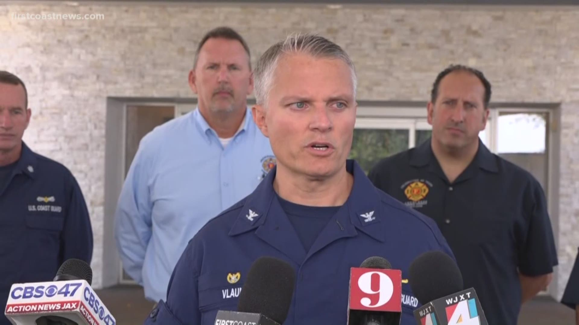 "I’ve made the extremely difficult decision today that we will end the active search tonight at sundown." - U.S. Coast Guard Capt. Mark Vlaun on the search for firemen Brian McCluney and Justin Walker who went missing while boating off the coast of Florida last week.