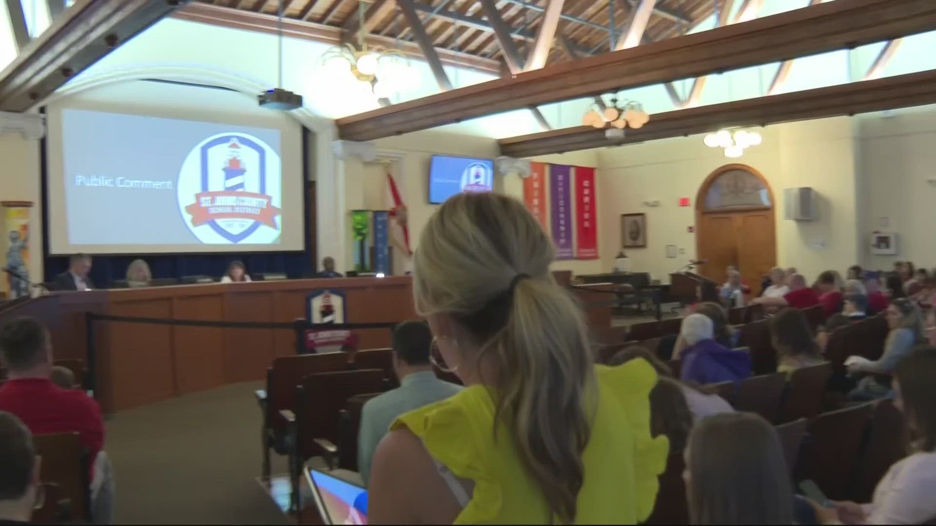 Teachers protest over pay in St. Johns County
