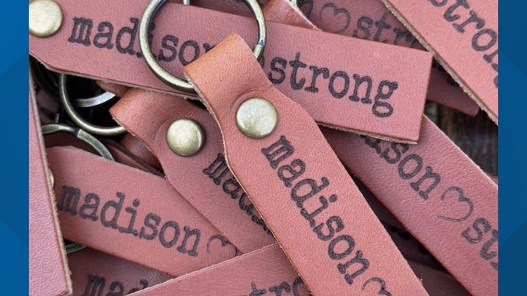 Friend sells #MadisonStrong keychains to raise money for Ponte Vedra stabbing victim