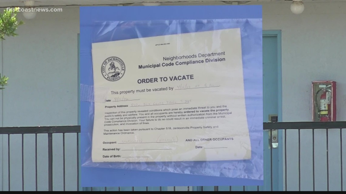 'We're just trying to find somewhere to go:' People ordered to vacate Jacksonville hotel after inspection - Vimarsana News