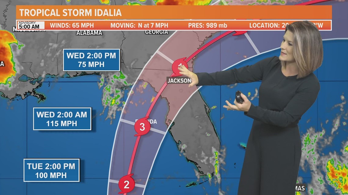 Tropical Storm Idalia Forecast To Become A Major Hurricane In The Gulf ...