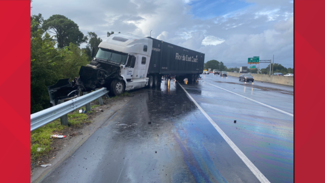 2 People Die In I-95 Crash Involving Semi-truck | Firstcoastnews.com