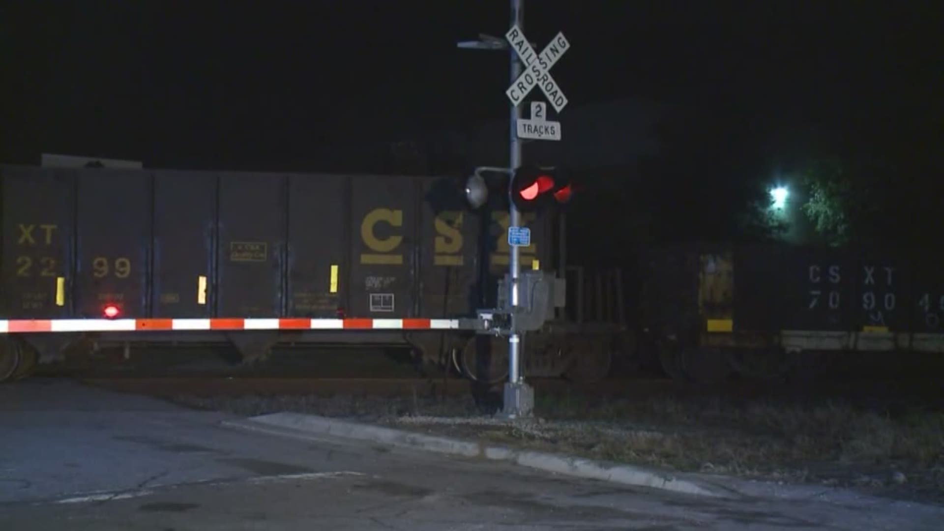 A CSX train derailment is causing delays for numerous people who are on an Amtrak train behind the derailed cars in Jacksonville.