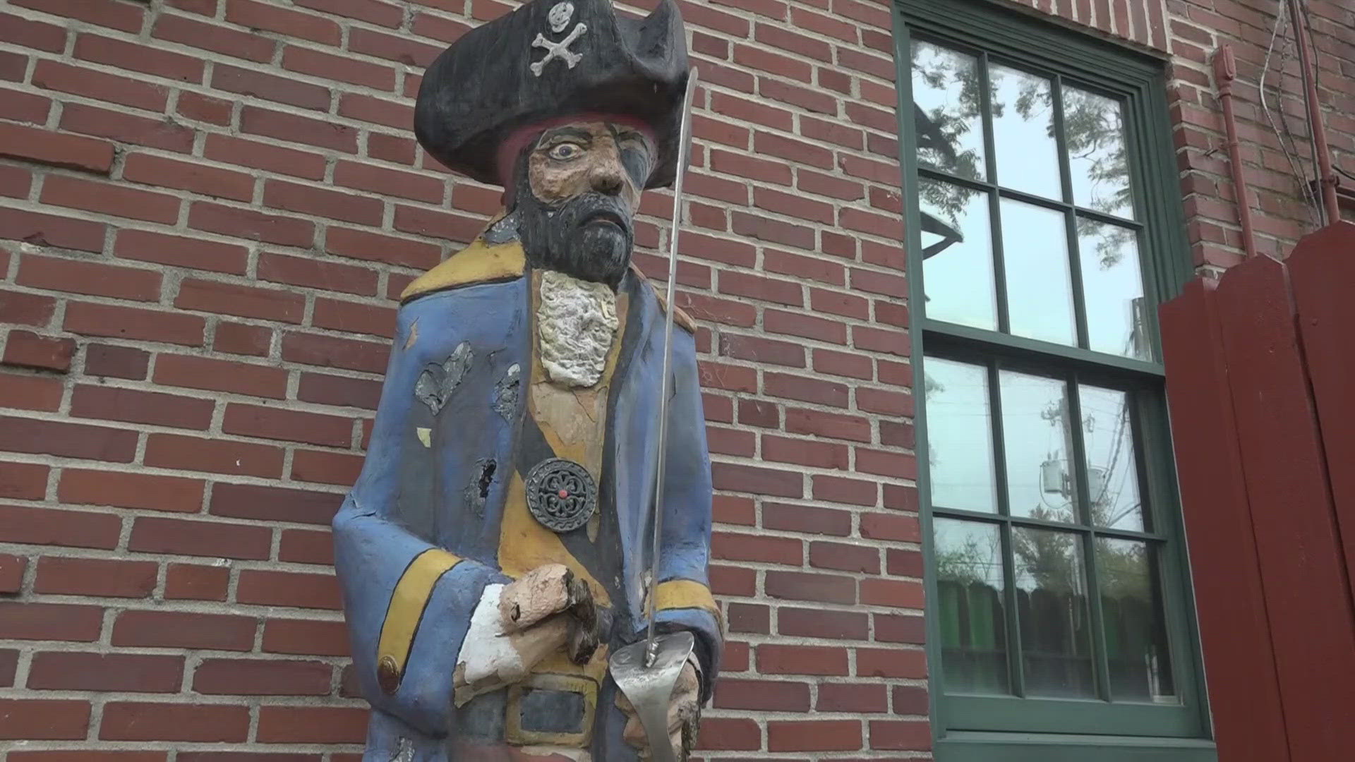 The City of Fernandina Beach is seeking to raise $23,000 to restore the iconic pirate statue and "help bring him home."