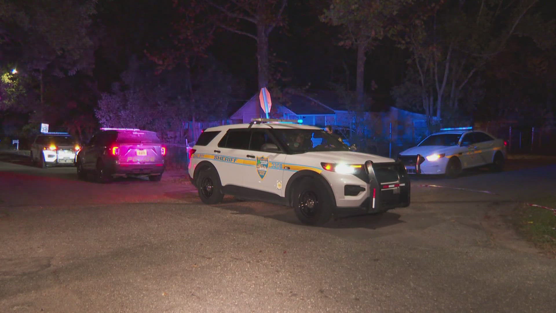 The Jacksonville Sheriff's Office said the man was hospitalized in non-life-threatening condition.