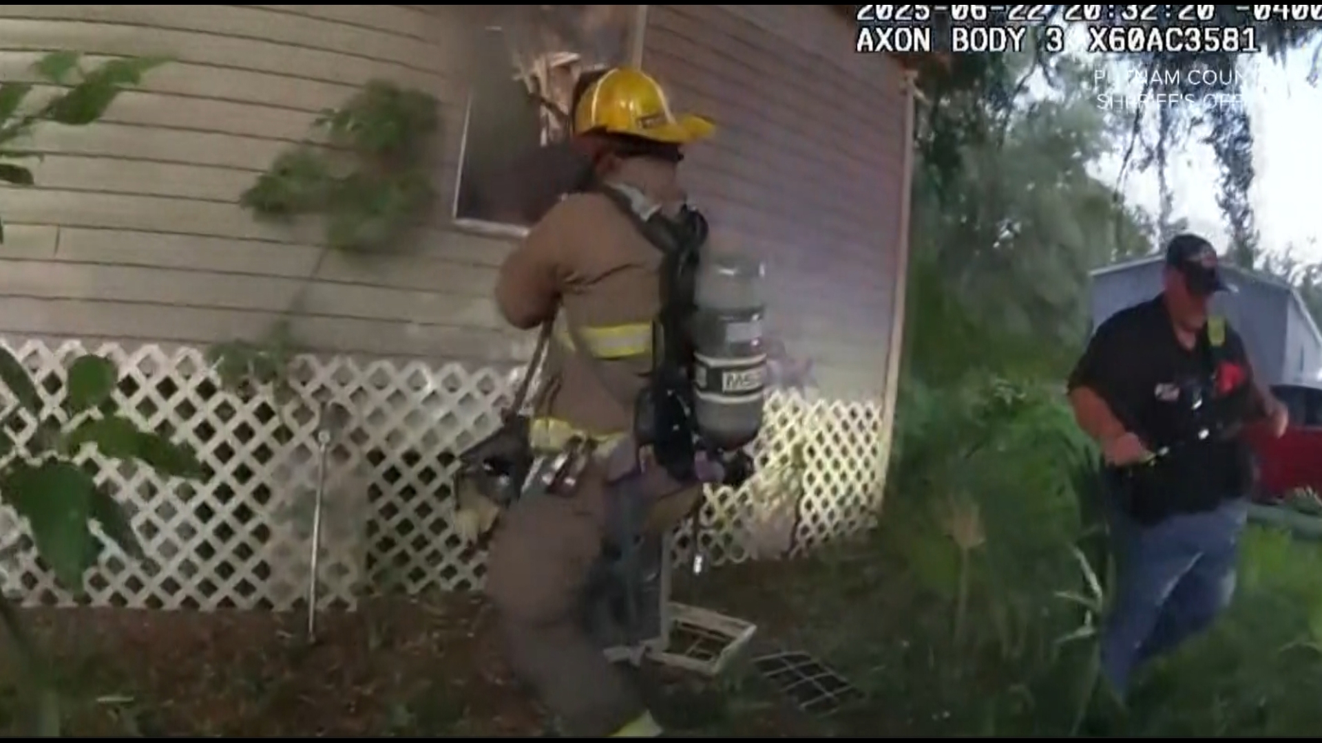Dramatic video shows rescue of people trapped inside Putnam County ...
