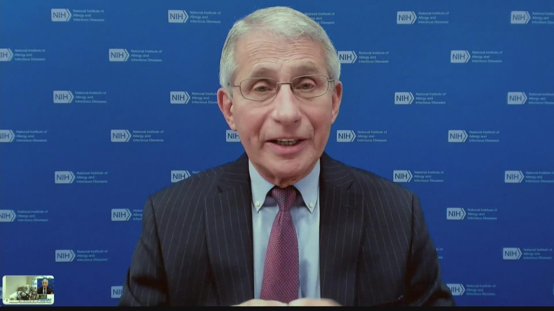 CDC says Duval, Clay, and Nassau counties are high risk. Dr. Anthony Fauci, 81, who has been the face of the U.S.'s pandemic response since 2020, tested positive.