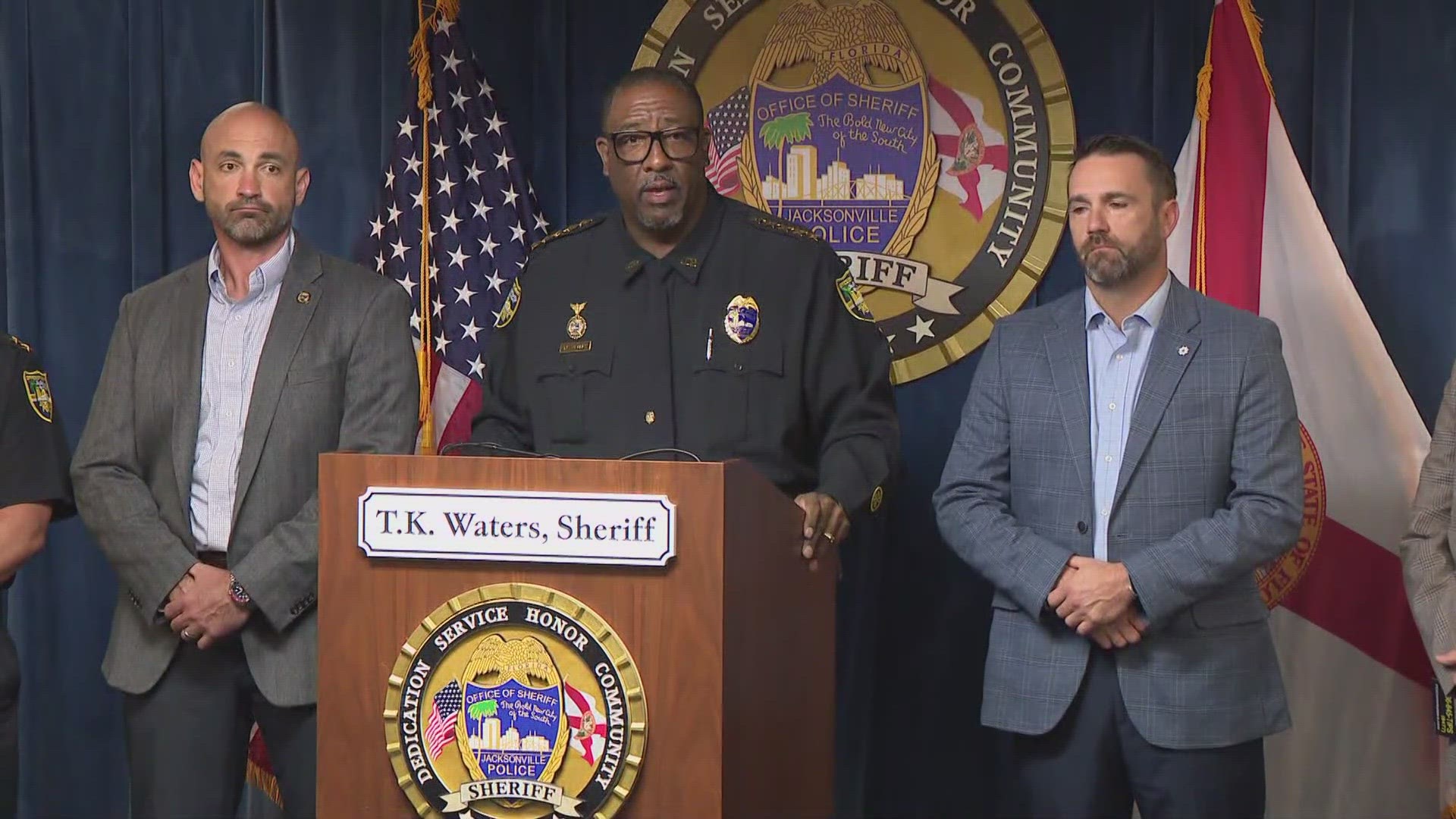 In a span of 4 days, 3 kids in Jacksonville have been shot and two of them have been killed. Sheriff T.K. Waters says JSO "will not rest until justice is served."