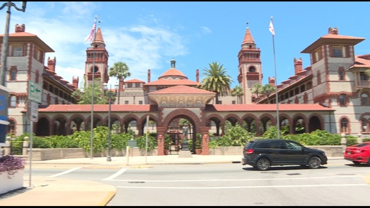 Water leaks for hours, damaging Flagler College's historic building before getting noticed